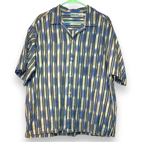 Men’s Patagonia ‘Aztec’ / Abstract Embroidered Short Sleeve Shirt - Picture 1 of 5